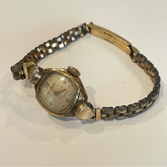 Vintage Wittnauer Longines 12k Gold Filled Women’s Watch For Repair For Parts - Picture 4 of 13